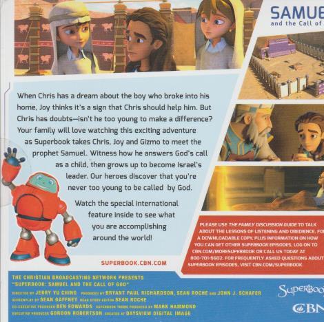 Superbook: Samuel And The Call Of God – NeverDieMedia