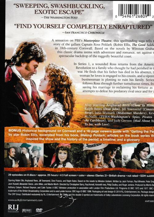 Poldark The Complete Collection 2019 8 Disc Set Neverdiemedia