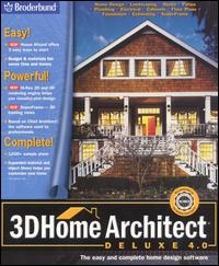 3D Home Architect 4 Deluxe w/ Manual