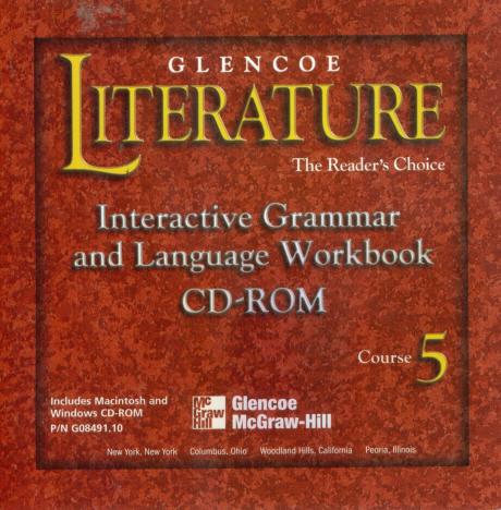 Glencoe Literature: Interactive Grammar & Language Course 5