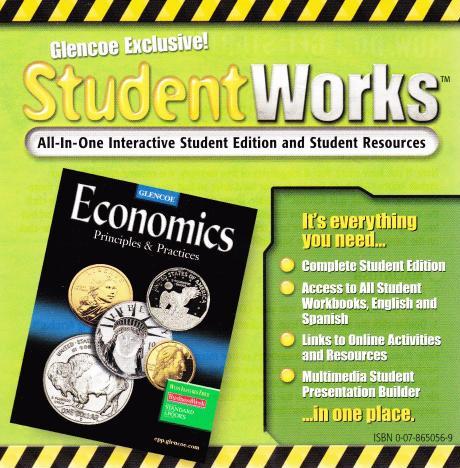 Glencoe Economics: Principles & Practices: StudentWorks