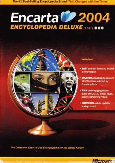 Microsoft Encarta 2004 Deluxe