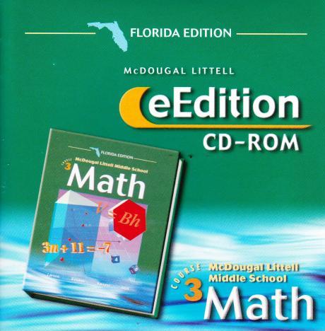 McDougal Littell Middle School Math Course 3 eEdition