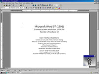 Microsoft Word 97