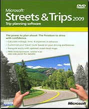 Microsoft Streets & Trips 2009 w/ Manual