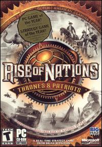 Rise of Nations: Thrones & Patriots w/ Manual