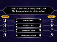 Who Wants To Be A Millionaire: Sports