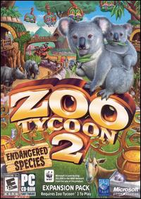 Zoo Tycoon: Endangered Species 2 w/ Manual