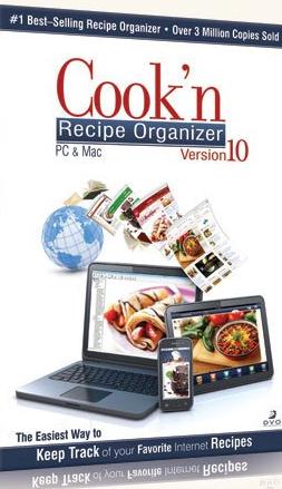 Cook'n Recipe Organizer 10