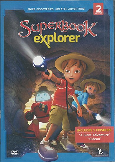 Superbook Explorer: A Giant Adventure & Gideon Volume 2