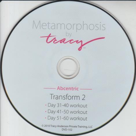 Tracy Anderson Method: Metamorphosis Abcentric: Transform 2 w/ No Artwork