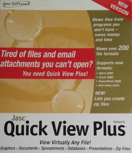 Jasc Quick View Plus 6