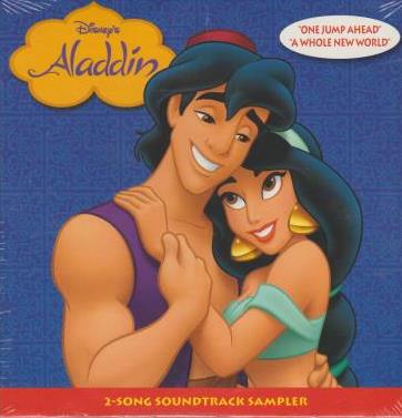 Disney's Aladdin: 2-Song Soundtrack Sampler Promo w/ Artwork