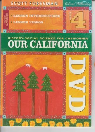 History-Social Science For California: Our California 2-Disc Set Grade 4