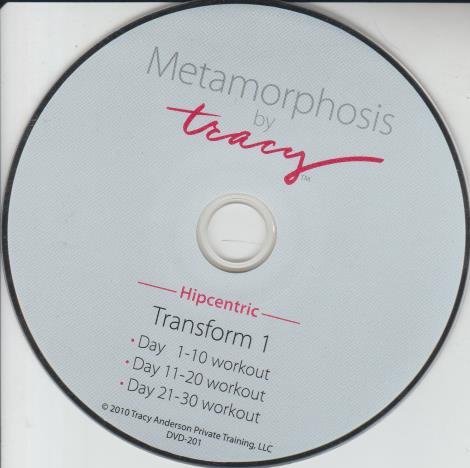 Tracy Anderson Method: Metamorphosis Hipcentric: Transform 1 No Artwork