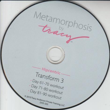 Tracy Anderson Method: Metamorphosis Hipcentric: Transform 3 w/ No Artwork