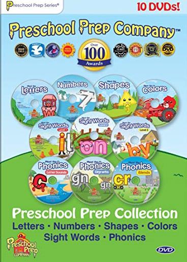 Preschool Prep Company: Preschool Prep Collection 10-Disc Set