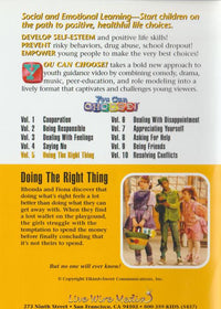 You Can Choose!: Doing The Right Thing Volume 5 w/ Guide