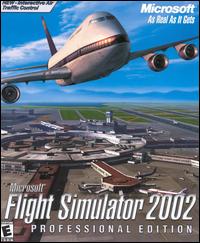 Microsoft Flight Simulator 2002 Pro w/ Manual