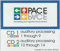 Pace: Processing & Cognitive Enhancement: Auditory Drill Sheets 2-Disc Set