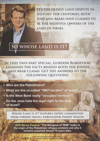 Whose Land Is It? Jewish And Arab Claims To Israel