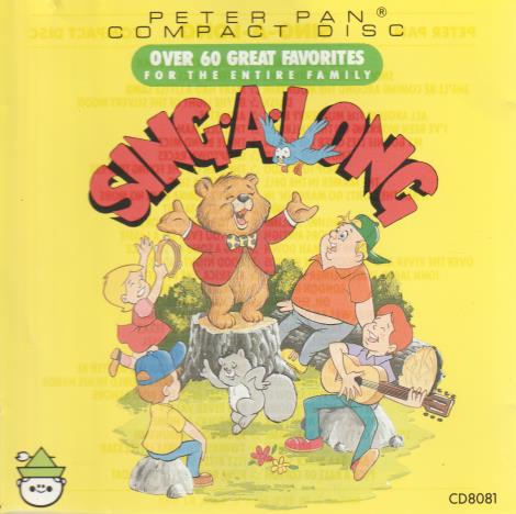 Peter Pan Compact Disc: Sing-A-Long w/ Artwork