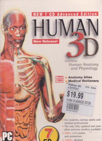 Human 3D Advanced 7-Disc Set