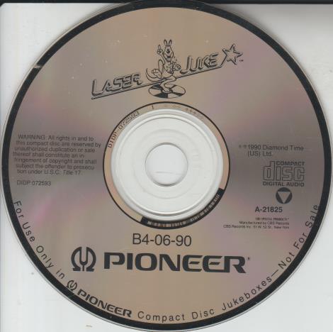 Laser Juke Pioneer B4-06-90 A-21825 Promo