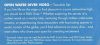 Padi Open Water Diver 2-Disc Set