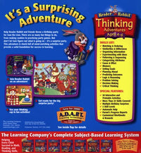 Reader Rabbit Thinking Adventures