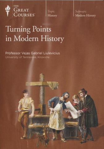 The Great Courses: Turning Points In Modern History 4-Disc Set