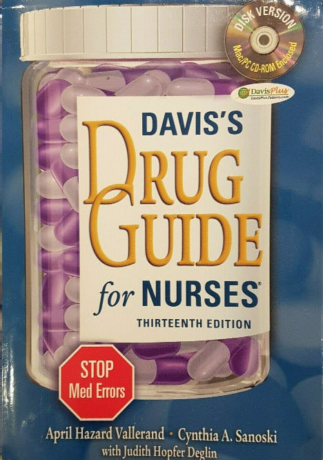 Davis's Drug Guide For Nurses CD-ROM 13th