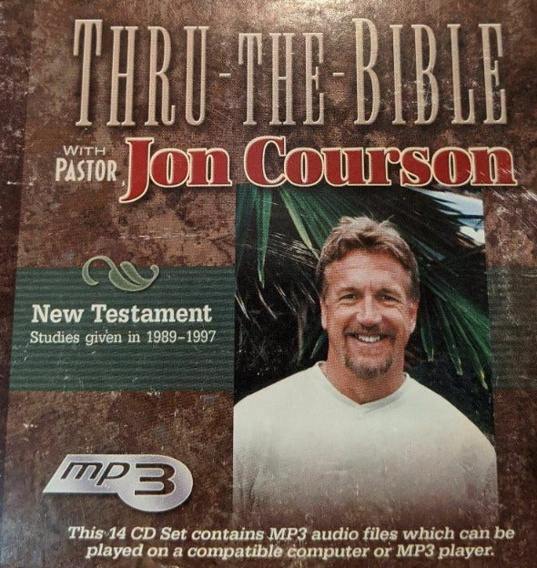 Thru-The-Bible With Pastor Jon Courson: New Testament MP3 14-Disc Set