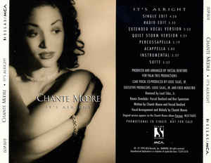 Chante Moore: It's Alright LSJ5P-2610 8-Track Promo