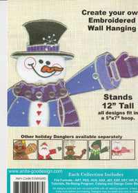 Anita Goodesign: Snowman Dangler