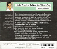 Better Your Day By What You Think & Say