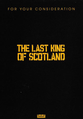 The Last King Of Scotland FYC