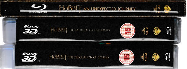 The Hobbit: The Motion Picture Trilogy Extended 9-Disc Set w/ No Outer Box