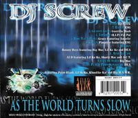 DJ Screw: As The World Turns Slow INSERTS ONLY - NO CD