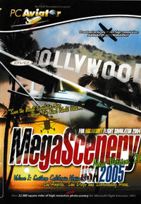 MegaScenery USA 2005 For Microsoft Flight Simulator 2004 Volume 1: Southern California Version 2 w/ Manual