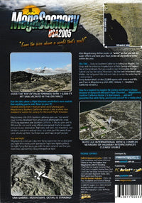 MegaScenery USA 2005 For Microsoft Flight Simulator 2004 Volume 1: Southern California Version 2 w/ Manual