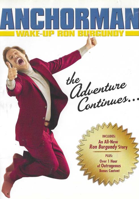 Anchorman: Wake-Up Ron Burgundy: The Adventure Continues... w/ Booklet