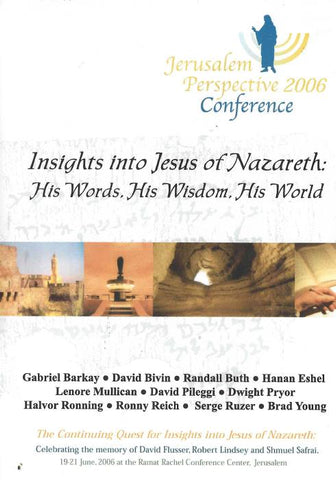 Insights Into Jesus Of Nazareth: His Words, His Wisdom, His World MP3