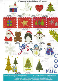 Anita Goodesign Bonus Collection: Christmas Assortment