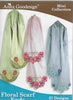 Anita Goodesign: Mini Collection: Floral Scarf Ends