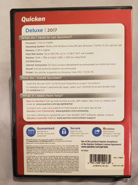 Quicken 2017 Deluxe