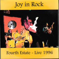 Fourth Estate: Joy In Rock: Live 1996 w/ Artwork