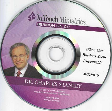 Dr. Charles Stanley: When Our Burdens Seem Unbearable w/ No Artwork