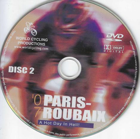 Paris-Roubaix: A Hot Day In Hell '07 Disk 2 w/ No Artwork