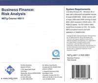 Business And Professional Development: Business Finance: Risk Analysis #48511